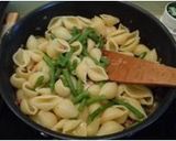 いんげんとプチトマトのパスタ作り方8写真