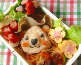 竹串でお花の卵焼き♪キャラ弁おかずに♪作り方30写真