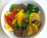 夏野菜の和風ビビンバ作り方18写真