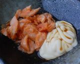 おにぎり：鮭マヨ作り方2写真