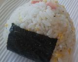 おにぎり：ベーコンエッグ（ピラフ風）作り方5写真