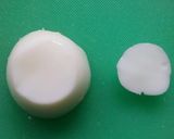 お弁当に！ゆで卵（黄身マヨ）作り方2写真