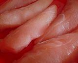 鶏ささみの味噌あえ作り方1写真