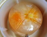 熱中症対策‼アクエリアス☆みかんかき氷ஐ作り方3写真
