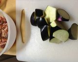 茄子と豚肉の生姜炒め作り方2写真