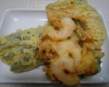 流水麺で冷やし天ぷらうどん・トマト入り作り方5写真