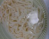 流水麺で冷やし天ぷらうどん・トマト入り作り方6写真