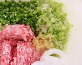 コンスターチで皮パリッ！羽根つき餃子作り方1写真
