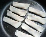 簡単おやつ餃子★卵アレルギーにもOK★作り方5写真