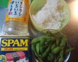 簡単スパムごはん弁当作り方1写真