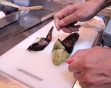 焼なすとカツオの薬味たっぷりポン酢サラダ作り方10写真