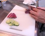 焼なすとカツオの薬味たっぷりポン酢サラダ作り方11写真