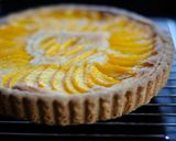 黄桃たっぷりのアーモンドクリームタルト作り方6写真