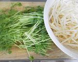 簡単！豆苗ともやしのドレッシング和え作り方1写真