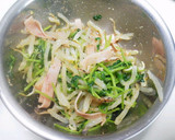 簡単！豆苗ともやしのドレッシング和え作り方4写真