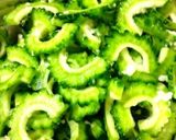 苦くない！豆腐のゴーヤチャンプル作り方1写真