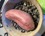 【割れたホーロー鍋】石焼きいも【再生】作り方2写真