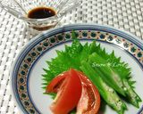 夏のおつまみ♤オクラとトマトの刺身風？作り方3写真