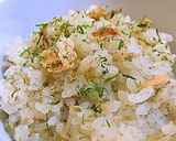 簡単&節約美味☆ツナのり塩炊き込みご飯作り方3写真