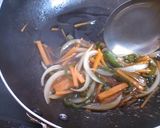 鶏塩焼きの甘酢野菜あんかけ作り方6写真