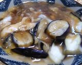 なすのレンジ蒸し卵あんかけ作り方5写真