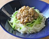 簡単♪肉味噌de素麺作り方7写真