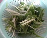 アサリと水菜のペペロンチーノ作り方3写真