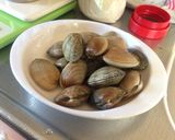 アサリと水菜のペペロンチーノ作り方1写真