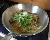 アサリと水菜のペペロンチーノ作り方7写真