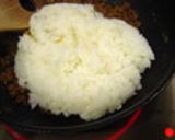 肉味噌チャーハン作り方3写真