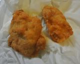 ケロヨン流サクッと軽～い早揚げチキンカツ作り方10写真