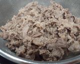 厚揚げとなすと牛肉をめんつゆで！！作り方1写真