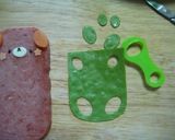 スパムワンワン☆キャラ弁作り方6写真