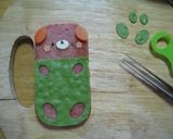 スパムワンワン☆キャラ弁作り方7写真