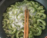厚揚げでゴーヤチャンプル♪作り方1写真