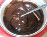 4号型！チョコ味♡ベイクドチーズケーキ♡作り方6写真
