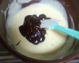 4号型！チョコ味♡ベイクドチーズケーキ♡作り方7写真