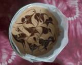 4号型！チョコ味♡ベイクドチーズケーキ♡作り方9写真