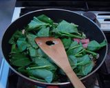 空芯菜のパスタ作り方3写真