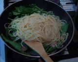 空芯菜のパスタ作り方4写真