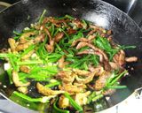 私流＊ニラレバ炒め作り方5写真