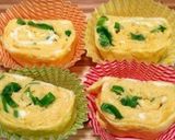 簡単♪ごま油の香♪中華風卵焼き作り方5写真
