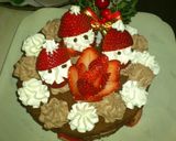 クリスマスケーキのデコレーション作り方4写真