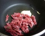 ゴボウと牛肉の味噌マヨソテー作り方4写真