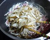 ゴボウと牛肉の味噌マヨソテー作り方5写真
