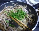 ゴボウと牛肉の味噌マヨソテー作り方7写真