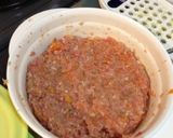 ガーリックチーズ風味のハンバーグ作り方5写真