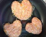 ガーリックチーズ風味のハンバーグ作り方6写真