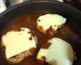 ガーリックチーズ風味のハンバーグ作り方8写真