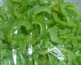 レンジで簡単、ゴーヤのおひたし作り方1写真